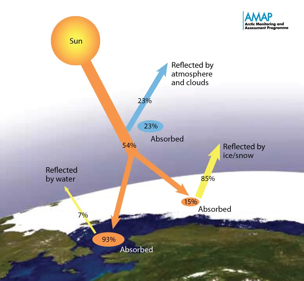 Il declino dei ghiacciai: come la perdita della ‘coltre bianca’ accelera il riscaldamento globale